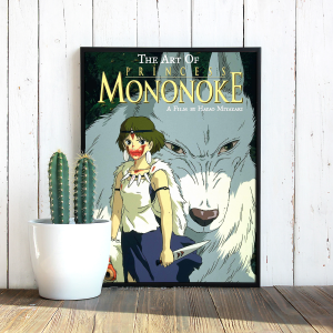 Princess Mononoke Afiş Tasarımlı A3 Poster