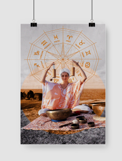 Astrolojinin Sırrı Tasarımlı A3 Poster