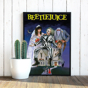 Beetlejuice Afiş Tasarımlı A3 Poster