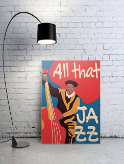All That Jazz Yazılı A3 Poster