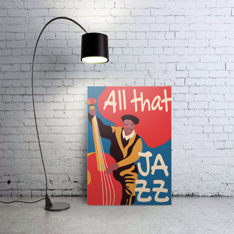 All That Jazz Yazılı A3 Poster