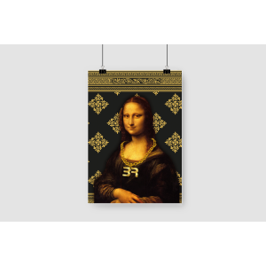 Mona Lisa Mood A3 Poster