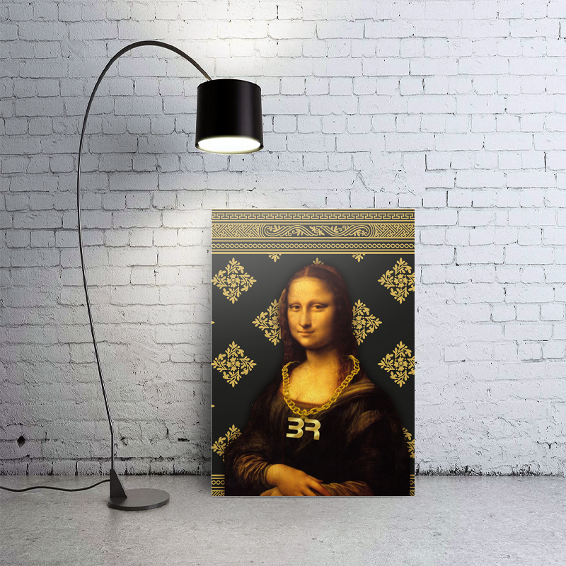 Mona Lisa Mood A3 Poster