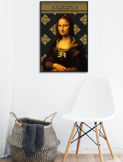 Mona Lisa Mood A3 Poster