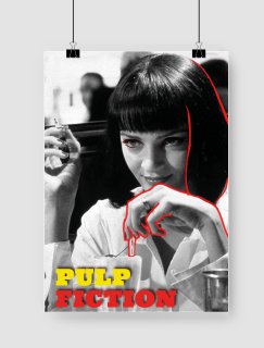 Pulp Fuction Tasarımlı A3 Poster