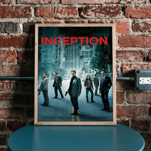 Inception Filmi Tasarımlı A3 Poster