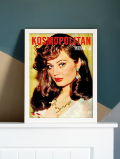 Kosmopolitan Türkan Şoray Tasarımlı A3 Poster