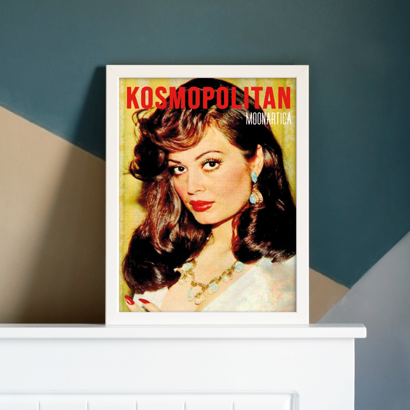 Kosmopolitan Türkan Şoray Tasarımlı A3 Poster