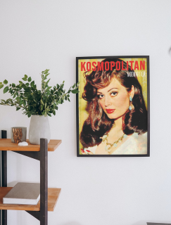 Kosmopolitan Türkan Şoray Tasarımlı A3 Poster