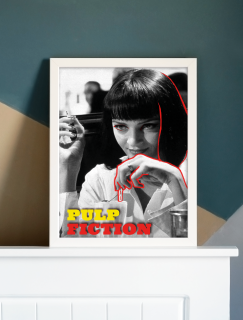 Pulp Fuction Tasarımlı A3 Poster