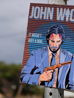 John Wick Tasarımlı A3 Poster