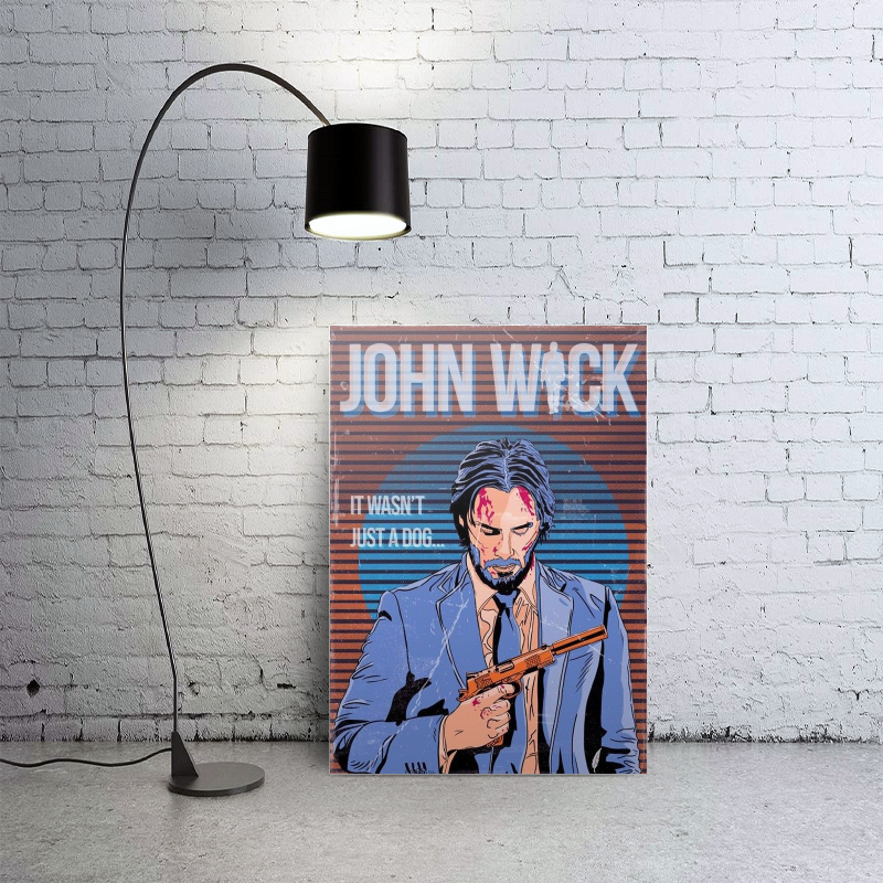 John Wick Tasarımlı A3 Poster