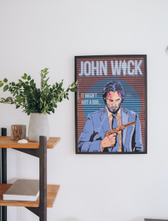 John Wick Tasarımlı A3 Poster