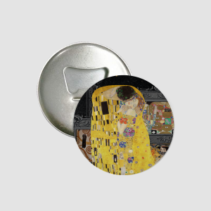 Gustav Klimt Öpücük Tablosu Tasarımlı Magnet Açacak