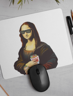 Mona Lisa Stili Tasarımlı Mousepad