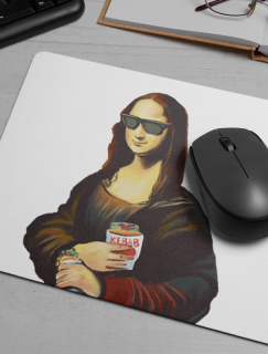 Mona Lisa Stili Tasarımlı Mousepad