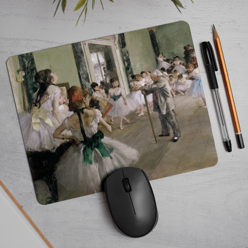 Edgar Degas Dans Sınıfı (1875) Tasarımlı Mousepad