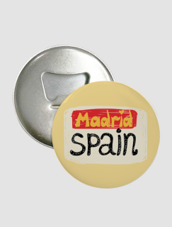 Madrid Spain Yazılı Magnet Açacak