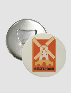 Amsterdam Sembollü Magnet Açacak