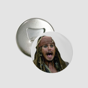 Karayip Korsanları Jack Sparrow Tasarımlı Magnet Açacak