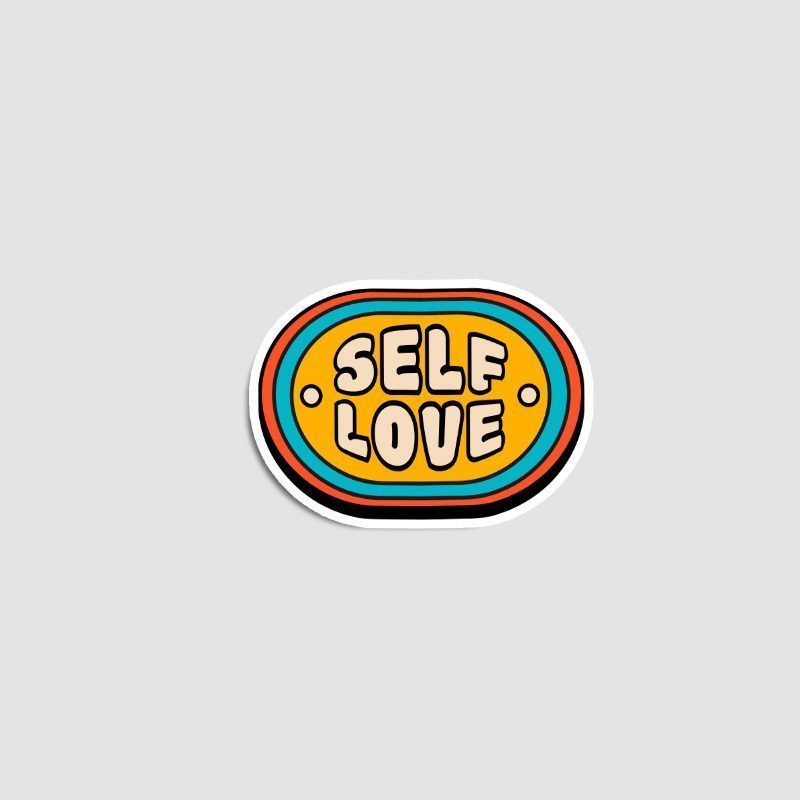 Sellf Love Temalı Sticker