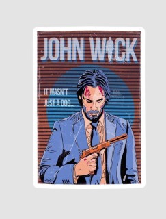 John Wick Tasarımlı Sticker