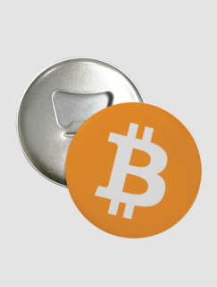 Kripto Para Sembolleri Bitcoin Tasarımlı Magnet Açacak