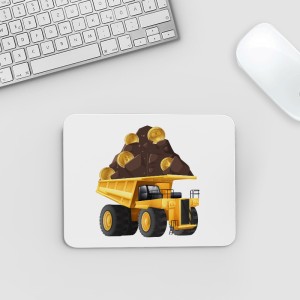 Crypto Mining Tasarımlı Mousepad