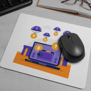 Kripto Para Evreni Tasarımlı Mousepad